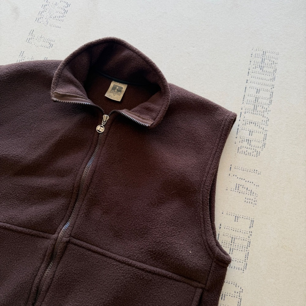 Vintage 90s Russell Athletic Fleece Vest